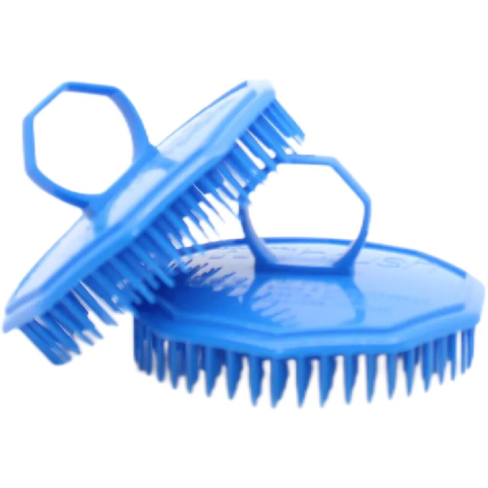NuBrush Dark Blue Scalp Massage Comb Beard Dandruff Remover Australian Made