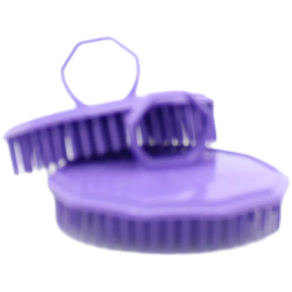 NuBrush Hair Beard Scalp Comb Dandruff Remover Purple Australian Made