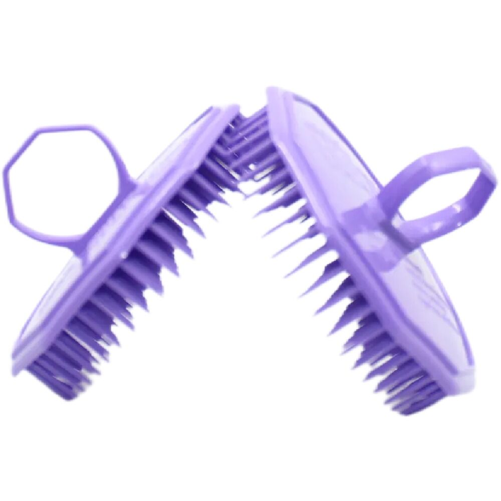 NuBrush Hair Beard Scalp Comb Dandruff Remover Purple Australian Made
