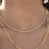 Culturesse Modern Muse Beaded Necklace / Choker (Gold Vermeil)