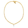 Culturesse Eliora Beaded Freshwater Pearl Pendant Necklace