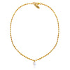 Culturesse Eliora Beaded Freshwater Pearl Pendant Necklace