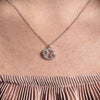 Culturesse Cancer Diamante Pendant Necklace (Silver)