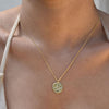 Culturesse Everyday Zen Pendant Necklace (Gold)