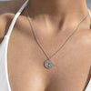 Culturesse Everyday Zen Pendant Necklace (Silver)