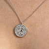 Culturesse Everyday Zen Pendant Necklace (Silver)