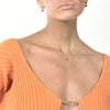 Culturesse Essie Fine Heart Padlock Pendant Necklace (Gold)