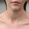 Culturesse Mridu Fine Evil Eye Pendant Necklace (Gold Vermeil)
