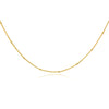 Culturesse Brianna Fine Gold Bead Necklace