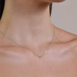 Culturesse Ida Fine Silver Heart Pendant Necklace