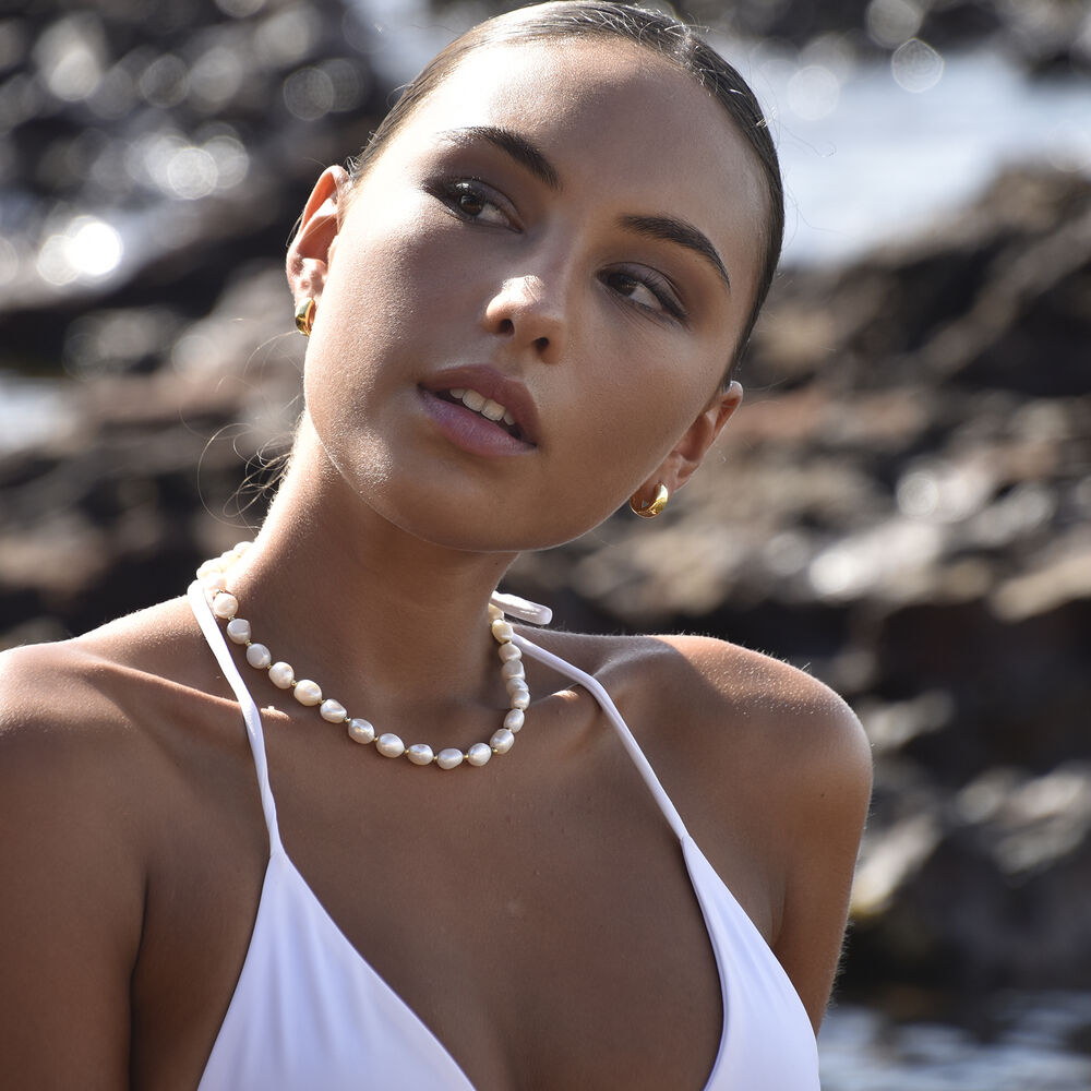 Culturesse Ivana Freshwater Pearl Necklace