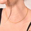 Culturesse Angele Fine Gold Spine Necklace