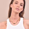 Culturesse Fara Dual Gold Chain Necklace / Choker
