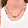 Culturesse Fara Dual Gold Chain Necklace / Choker