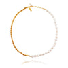 Culturesse Byanca Luxury Pearl Chain Necklace