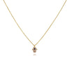 Culturesse Esin Hamsa Hand Pendant Necklace (Gold)