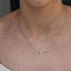 Culturesse Trine Cross Pendant Necklace (Silver)