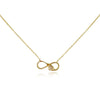 Culturesse Infinite Love Pendant Necklace (Gold)
