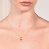 Culturesse 24K Gold Filled Initial N Pendant Necklace