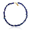 Culturesse Anaise Beaded Natural Lapis Lazuli Gemstone Necklace