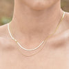 Culturesse Ellamae Fine Dual Chain Necklace (Gold Vermeil)