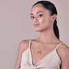 Culturesse She Is Leo Artisan 24K Gold Zodiac Pendant Necklace