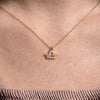 Culturesse Libra Diamante Pendant Necklace (Gold)