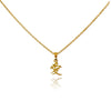 Culturesse Chinese Love Pendant Necklace (24K Gold Filled)