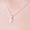 Culturesse Chinese Love Pendant Necklace (Silver)