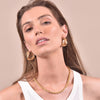 Culturesse Clemence Gold Chain Necklace