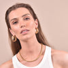 Culturesse Clemence Gold Chain Necklace