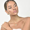 Culturesse Charme Mother of Pearl Heart Pendant Necklace (Gold Vermeil)