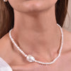 Culturesse Milani Off Centre Pearl Necklace