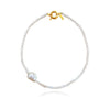 Culturesse Milani Off Centre Pearl Necklace