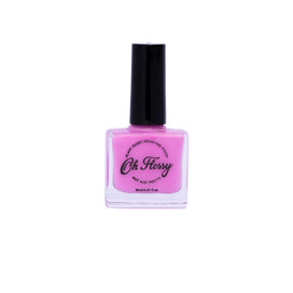 Oh Flossy Childrens Kids Brave Cream Pink Plant Based Nail Polish