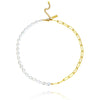 Culturesse Indira Freshwater Pearl Chain Necklace