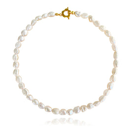 Culturesse Endless Summer Freshwater Pearl Necklace