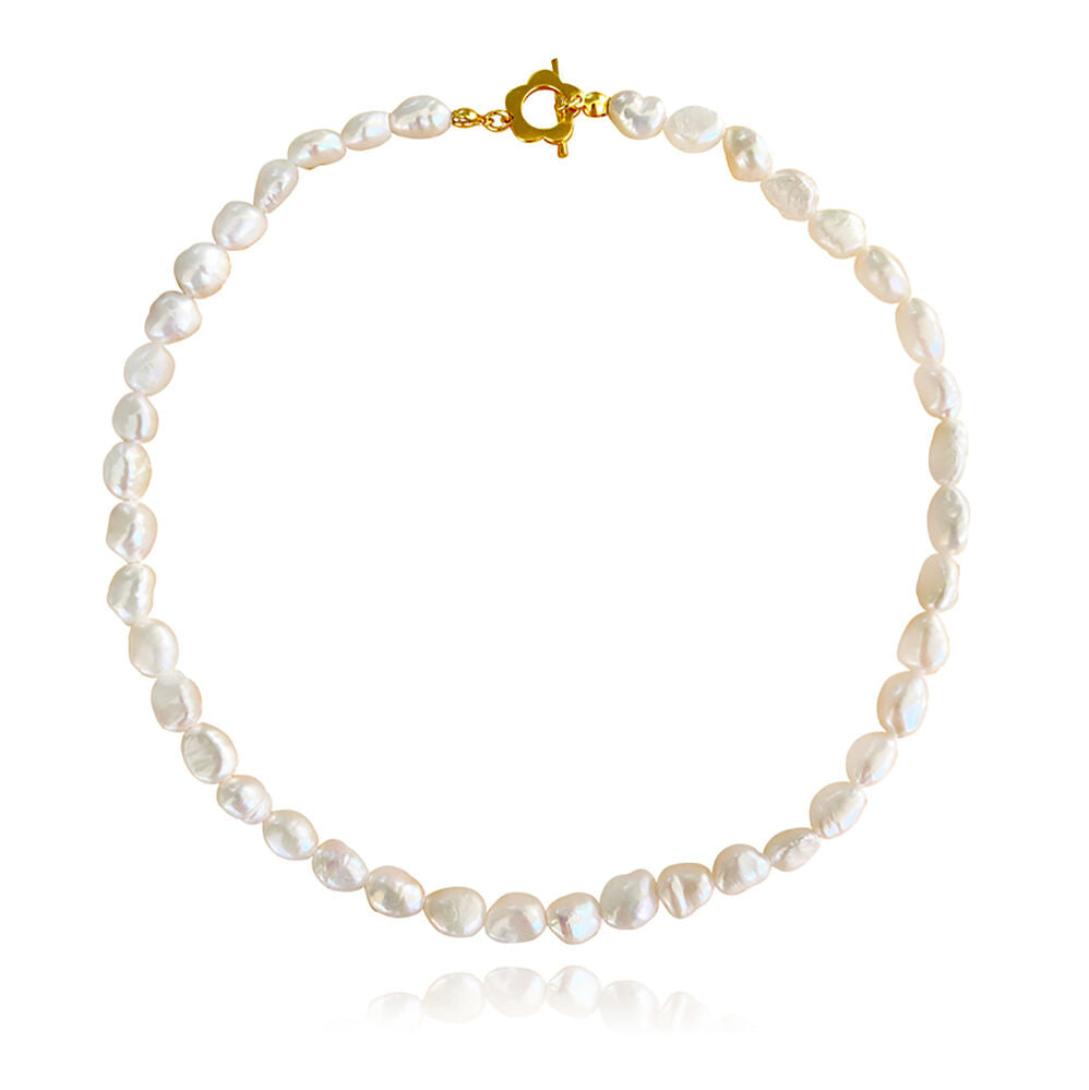 Culturesse Endless Summer Freshwater Pearl Necklace