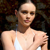 Culturesse Ziya Sculptural Pearl Pod Pendant Necklace (Gold Vermeil)