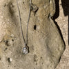 Culturesse Ziya Sculptural Pearl Pod Pendant Necklace (Silver)