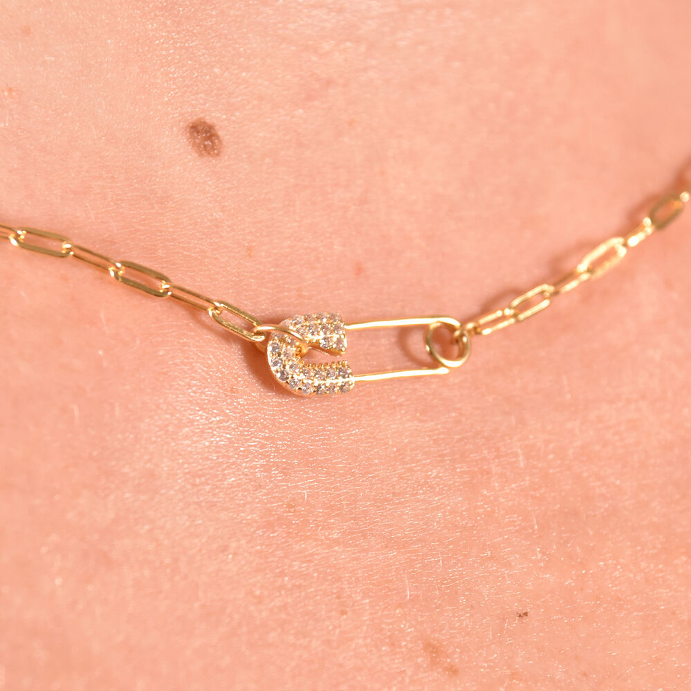Culturesse Arlette Fine Chain Necklace / Choker