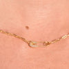 Culturesse Arlette Fine Chain Necklace / Choker