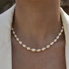 Culturesse Elara Pink Cultured Pearl Necklace