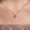 Culturesse Sagittarius Diamante Pendant Necklace (Gold)