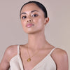 Culturesse She Is Sagittarius Artisan 24K Gold Zodiac Pendant Necklace