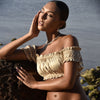 Culturesse Omri Beaded Shell Necklace / Choker