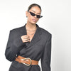 Culturesse Billie Silver Link Chain Necklace (40cm)