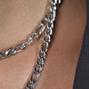 Culturesse Billie Silver Link Chain Necklace (40cm)