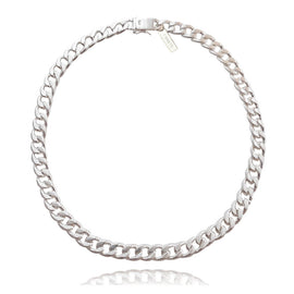 Culturesse Rebel Modern Silver Chain Necklace