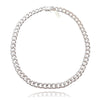 Culturesse Rebel Modern Silver Chain Necklace